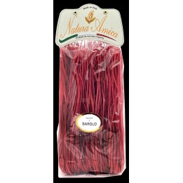 Makaron linguine w winem Barolo