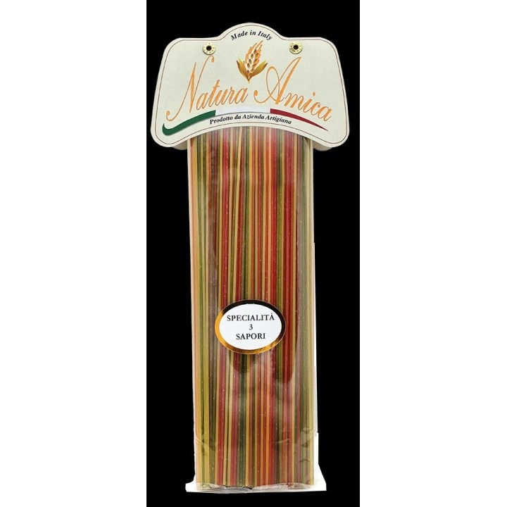Makaron spaghetti 3 smaki
